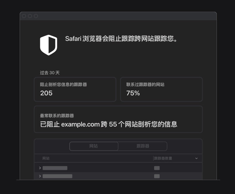 天山苹果手机维修分享如何在 Safari 浏览器中查看和打开隐私报告 