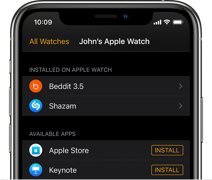 天山苹果手机维修分享如何在 Apple Watch 上下载应用 