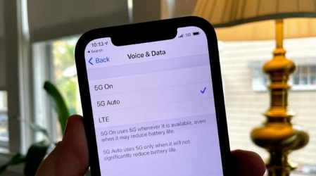 天山苹果手机维修分享iPhone 12如何打开或关闭5G网络 